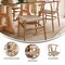 Flash Furniture Logan Commercial Grade Y-Back Style Wood & Kraft Paper Stackable Dining Chair w/Oak/Natural Finish ZH-8101YS-OAK-NAT-GG - alternate 8
